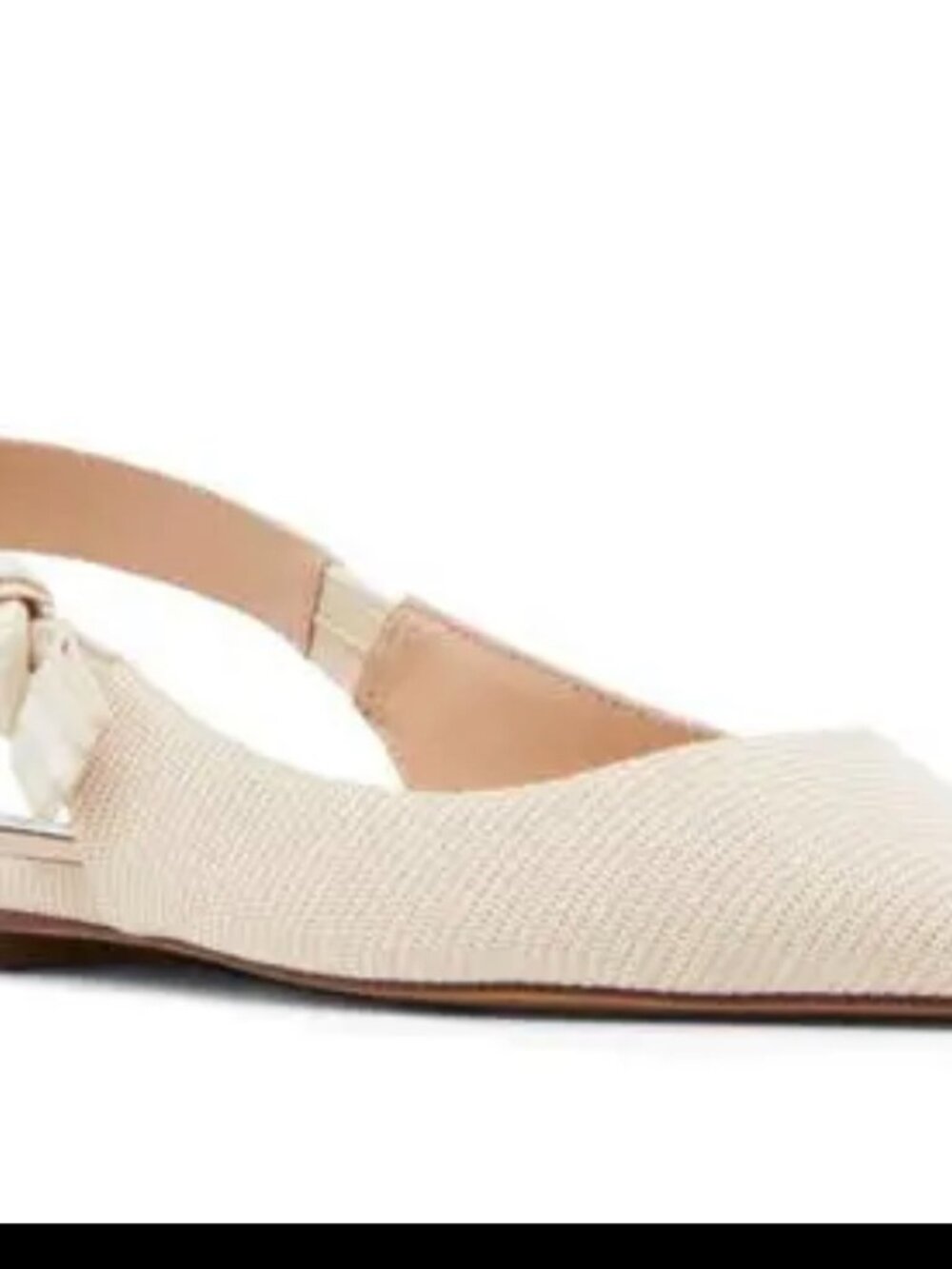 STEVE MADDEN Olsen Slingback Pointed Toe Flats - Picture 3 of 6